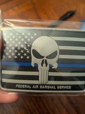FAM Blue Line American Flag