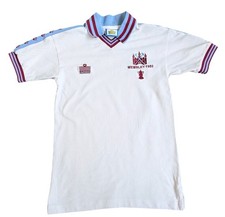 West Ham United Wembley 1980 Away Shirt FA Cup Winners Score Draw Admiral Small