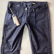 BNWT Ladies MISS SIXTY BI MOLLY SLIM Low Rise Blue Jeans Size 14 W33 L30 (482H)
