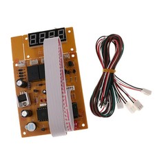 Coin Slot Operated USB Timer Board Separate LCD Display Arcade Cabinet DC 12V