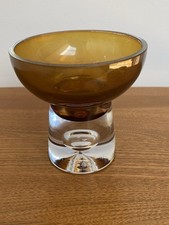 Vintage Mid-Century Amber