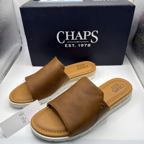 Chaps womens sandals tan - sandals,