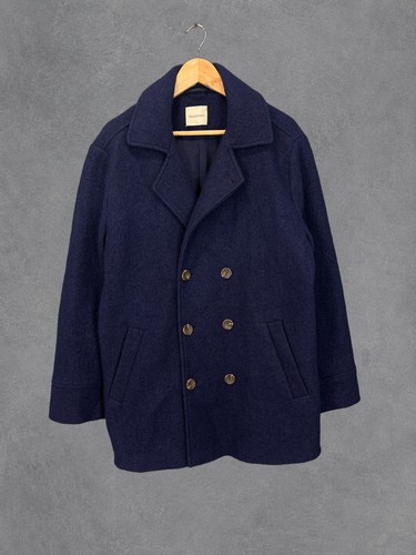 Woolovers peacoat mens medium - woolovers,
