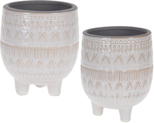 Small ceramic plant pot cover - small,