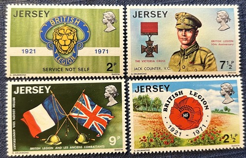 Jersey stamps 50th - stamps,