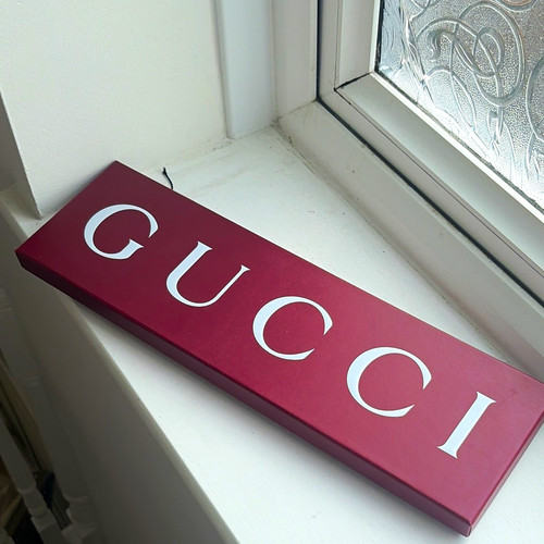 Gucci light blue logo - light,