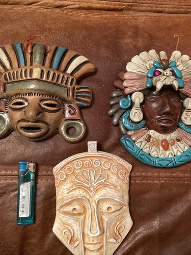 Vtg mayan aztec - mayan, figure