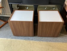 A Pair of Ikea Nyvoll Bedside
