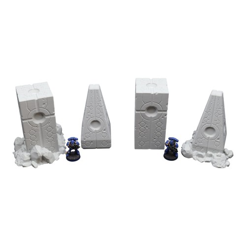 Alien obelisk set 28mm - obelisk,