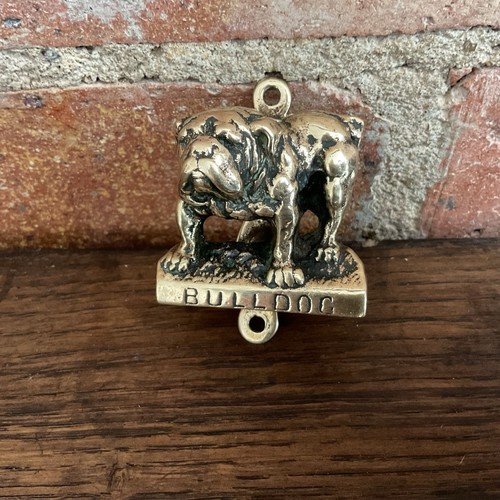 Vintage brass british bulldog - vintage,