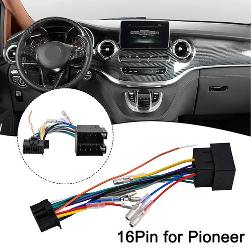 For pioneer 16pins - 16pins, wiring