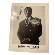 SMOKIN JOE FRAZIER BOXING