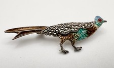 Vintage Sterling Silver Enamel