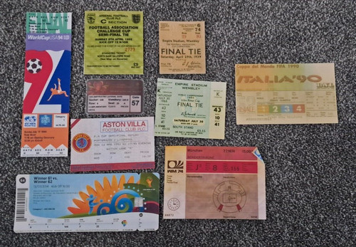 Replica football match tickets - replica,