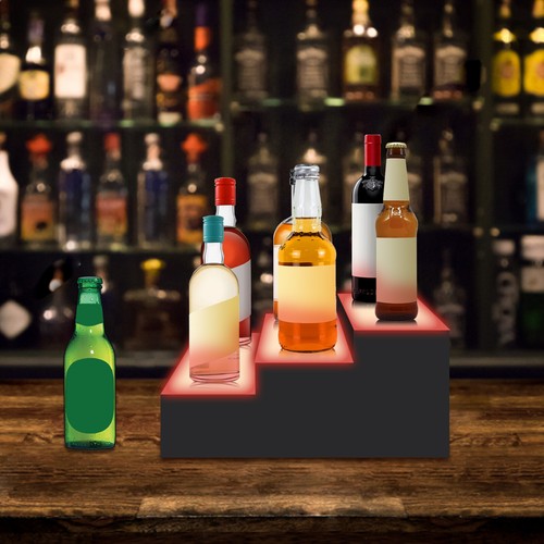 Led bar bottle - bar,
