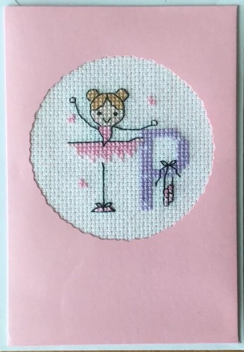 Completed cross stitch - stitch,