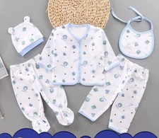 5PCS Newborn Baby Boy Clothes