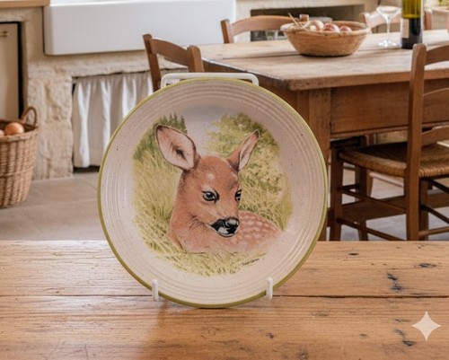 14cm purbeck pottery plate - 14cm,