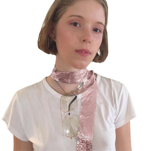 Scarf necklace simple fashion - simple,