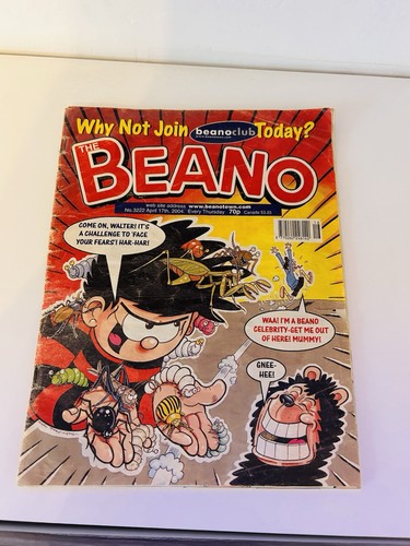 2004 beano comic paper - 2004,
