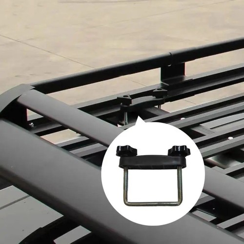 Roof rack clamp with - clamp, locking