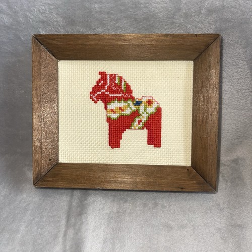 Dala horse framed - horse, point