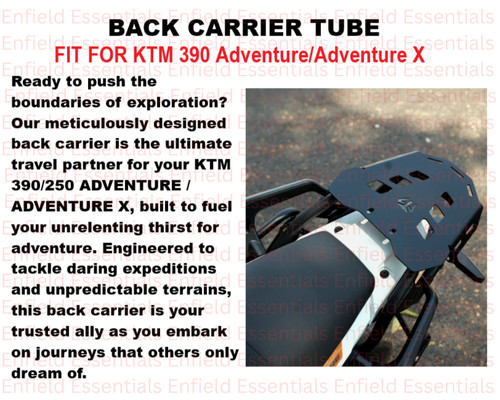 Moto torque back - back, carrier