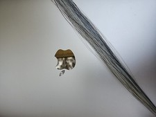 White and black Bow  Hair -