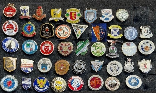 Scottish league enamel badges - league,