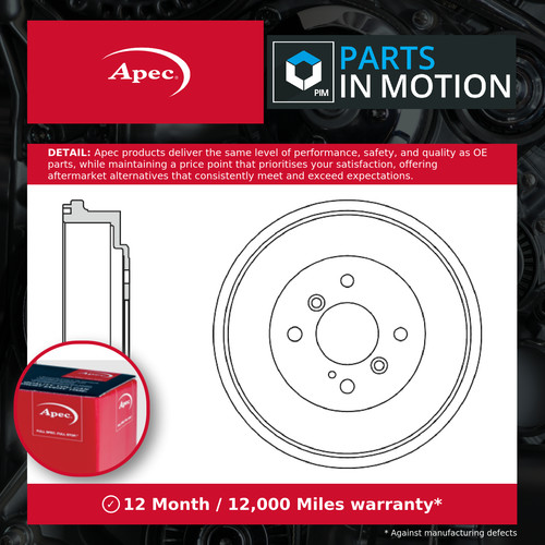 Brake drum fits ford ecosport - fits,