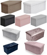 Folding Ottoman Storage Box