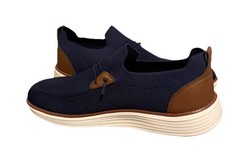 Navy colour men - colour, loafers