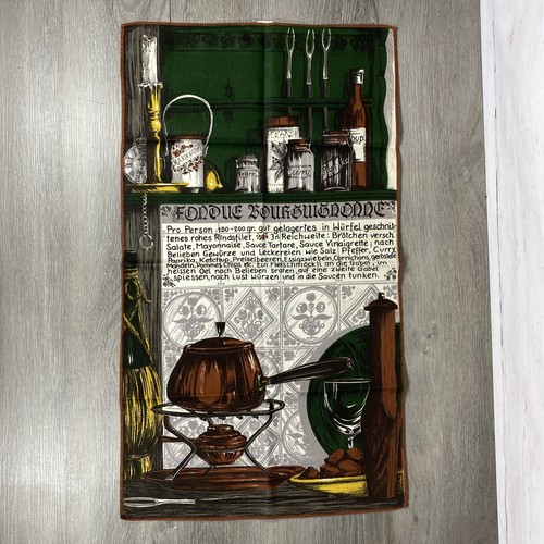 Vintage linen tea towel wall - towel,