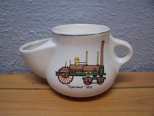 Vintage Ceramic Shaving Mug with a picture of the Steam Engine 'Experiment' 1832
