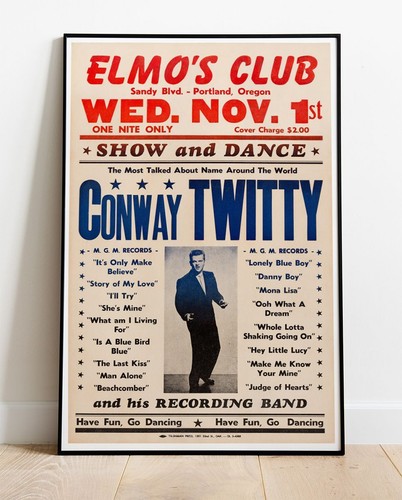 Conway twitty elmo club - conway, tour