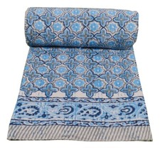 Multicolor Bed Runner Kantha