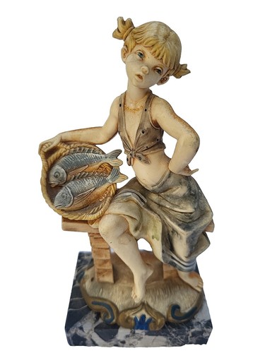Simonelli girl with fish - simonelli,