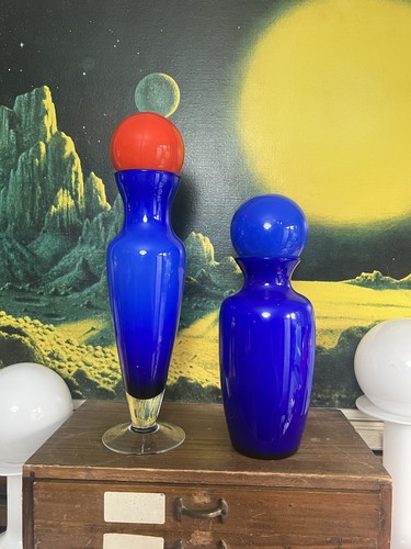 Vintage italian space age blue - italian,