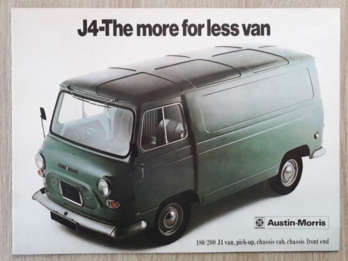 Austin morris van brochure - morris,