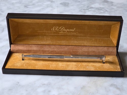 Dupont silver plated pen - s.t.,