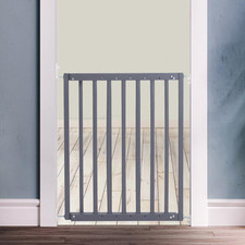 Safetots Baby Gate Chunky Screw Fit Wooden Gate Multiple Colours 63.5 - 105.5cm