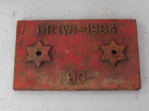 Western region wagon plate - region,