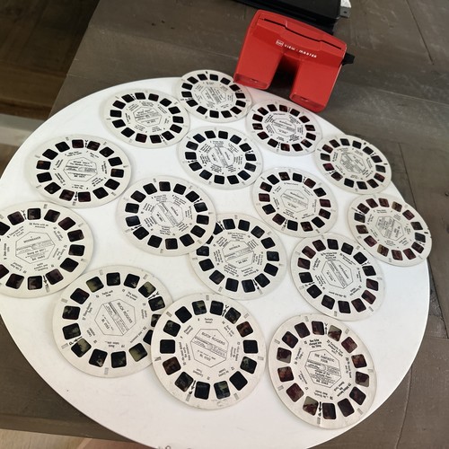 Vintage red viewmaster - viewmaster, 3d