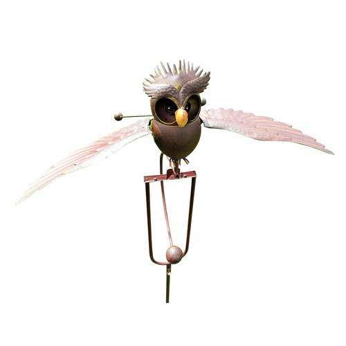 Owl yard stake - yard,