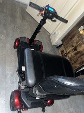 Electric folding scooter with