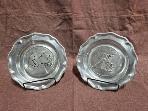 Pewtarex award plates 7in - plates,