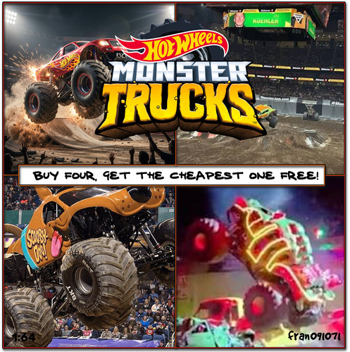 Hot wheels monster trucks - hot,
