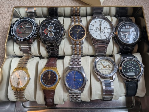 Watches job lot swatch - 12,