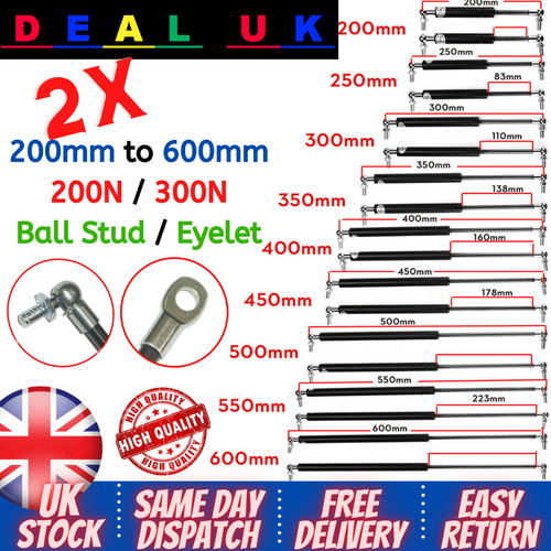 Gas struts springs 200mm - , *200mm