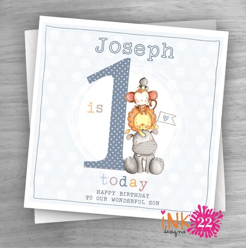 Personalised handmade card - handmade,
